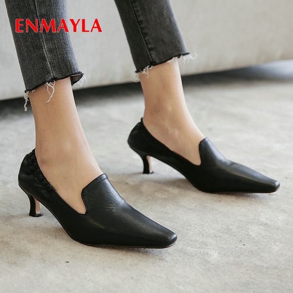 enmayla basic women shoes pointed toe thin heels party wedding shoes elastic band fashion high heels 2020 spring/autumn pumps, Black
enmayla basic women shoes pointed toe thin heels party wedding shoes elastic band fashion high heels 2020 spring/autumn pumps, Black