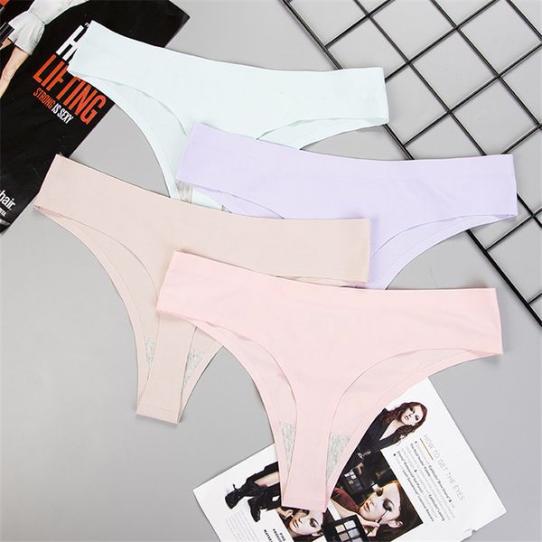 women's panties for women thong ice silk seamless g-string ladies lingerie female casual underwear bragas cotton thongs underpants, Black;pink
women's panties for women thong ice silk seamless g-string ladies lingerie female casual underwear bragas cotton thongs underpants, Black;pink