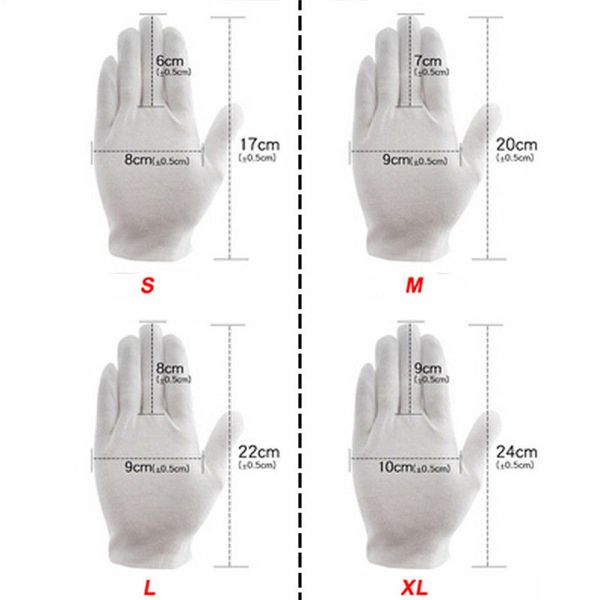 6 pairs/set white medium thick cleaning gloves inspection cotton work gloves coin jewelry lightweight women men mittens, Blue;gray
6 pairs/set white medium thick cleaning gloves inspection cotton work gloves coin jewelry lightweight women men mittens, Blue;gray