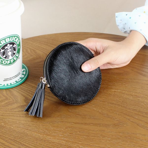 doranmi genuine leather coins bag women's round wallet 2019 fur money back circular purse bags female wallet djb872, Red;black
doranmi genuine leather coins bag women's round wallet 2019 fur money back circular purse bags female wallet djb872, Red;black