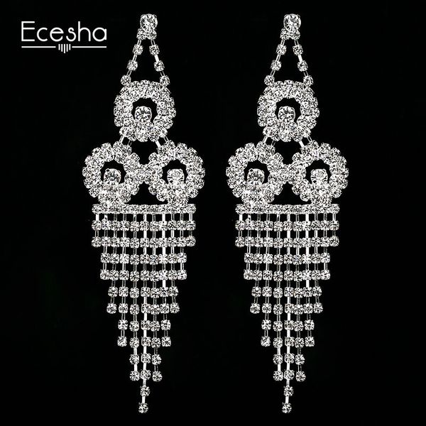 concise tassels eardrop earrings woman ear nail personality diamond triangle circle long fund bride ornaments, Golden
concise tassels eardrop earrings woman ear nail personality diamond triangle circle long fund bride ornaments, Golden