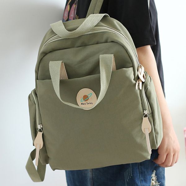 waterproof nylon women backpack large shoulder school bag green college backpack for school girls female bookbag mochilas 2020 
waterproof nylon women backpack large shoulder school bag green college backpack for school girls female bookbag mochilas 2020