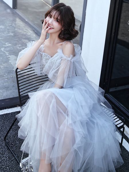 very fairy evening dress 2019 summer new slings sen fairy female birthday party temperament dress s-2xl, Red
very fairy evening dress 2019 summer new slings sen fairy female birthday party temperament dress s-2xl, Red