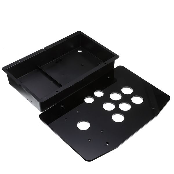 diy arcade machine joystick acrylic panel + case shell set replacement parts