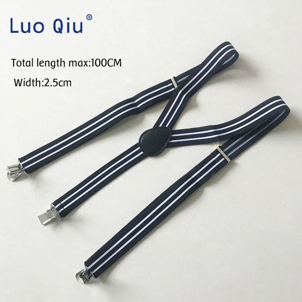 2019 new male and female left black-and-white striped pants clip adjustable elasticity, Black;white
2019 new male and female left black-and-white striped pants clip adjustable elasticity, Black;white