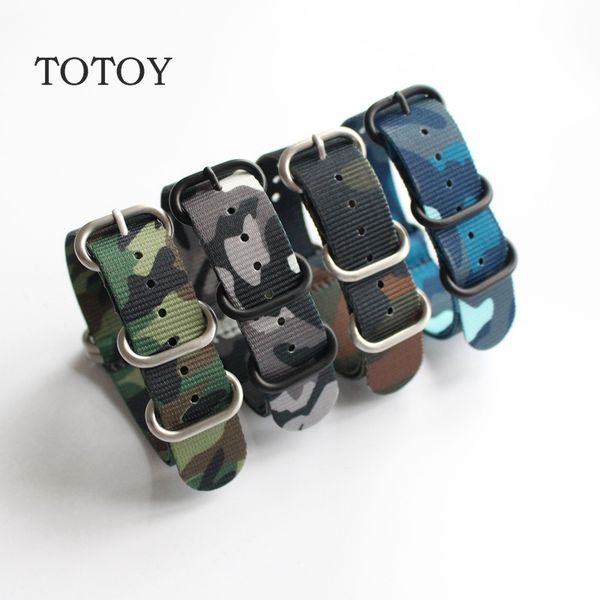 totoy camouflage nylon watchbands nato strap 18mm 20mm 22mm 24mm,sport camouflage nylon watch strap, men and women's wristband, Black;brown
totoy camouflage nylon watchbands nato strap 18mm 20mm 22mm 24mm,sport camouflage nylon watch strap, men and women's wristband, Black;brown