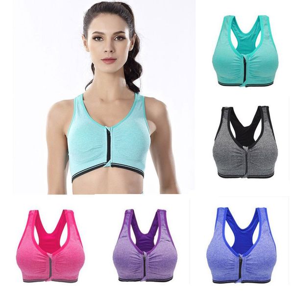 comfortable anti-sweat front zipper wire bra women's sports bra casual running underwear, Red;black
comfortable anti-sweat front zipper wire bra women's sports bra casual running underwear, Red;black