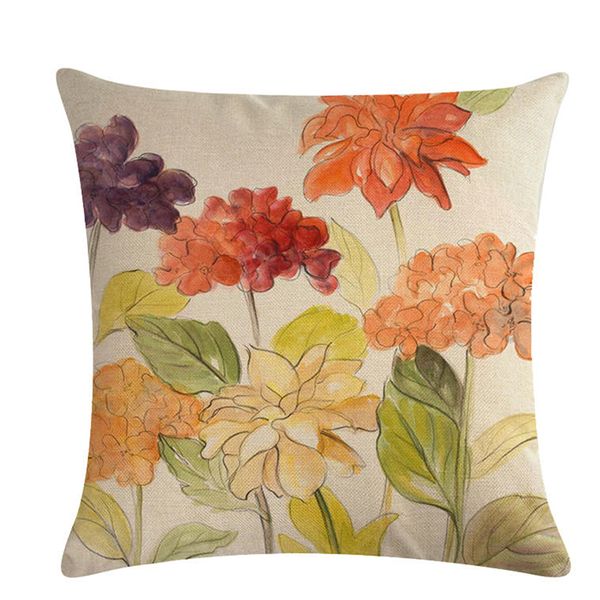 new nordic style ink watercolor flowers concise cartoon print pillowcase linen 45*45cm throw pillows cover for sofa decoration
new nordic style ink watercolor flowers concise cartoon print pillowcase linen 45*45cm throw pillows cover for sofa decoration