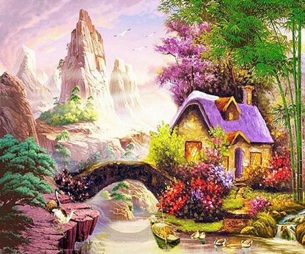 full square/round drill 5d diy diamond painting "scenic cabin" embroidery cross stitch mosaic home decor art experience toys gift
full square/round drill 5d diy diamond painting "scenic cabin" embroidery cross stitch mosaic home decor art experience toys gift
