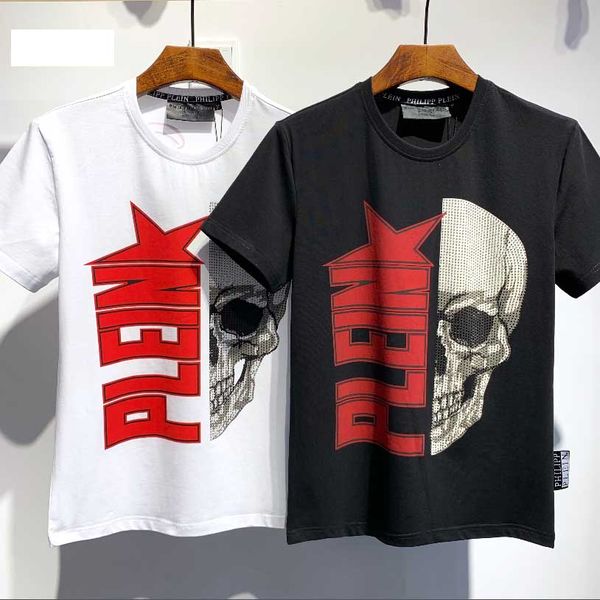 pp tide brand short sleeved mens designer t-shirt cotton summer t-shirt punk rhinestone skull t-shirt hip hop t shirt sports short sleeve, White;black
pp tide brand short sleeved mens designer t-shirt cotton summer t-shirt punk rhinestone skull t-shirt hip hop t shirt sports short sleeve, White;black