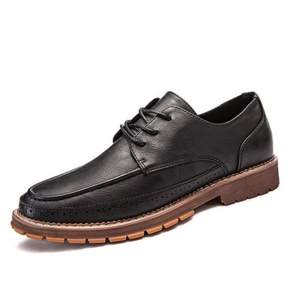casual shoes men's korean version of the trend of youth england small shoes summer business men's autumn wild men, Black
casual shoes men's korean version of the trend of youth england small shoes summer business men's autumn wild men, Black
