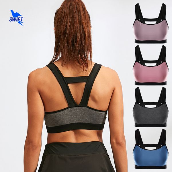 2020 summer women high stretch shockproof sport bra breathable padded triangle fixed back tank yoga running fitness gym vest, White;black
2020 summer women high stretch shockproof sport bra breathable padded triangle fixed back tank yoga running fitness gym vest, White;black