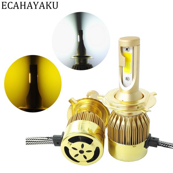 ecahayaku h1 h4 h7 h8 h9 h11 9005 9006 car led headlight lamp double color 3000k+6000k 72w 7600lm per set car headlamp fog light
ecahayaku h1 h4 h7 h8 h9 h11 9005 9006 car led headlight lamp double color 3000k+6000k 72w 7600lm per set car headlamp fog light