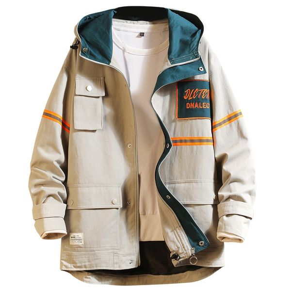 jaqueta masculino men's autumn casual new streetwear patchwork hoodie zipper plus size jackets chaqueta hombre casaco masculino, Black;brown
jaqueta masculino men's autumn casual new streetwear patchwork hoodie zipper plus size jackets chaqueta hombre casaco masculino, Black;brown