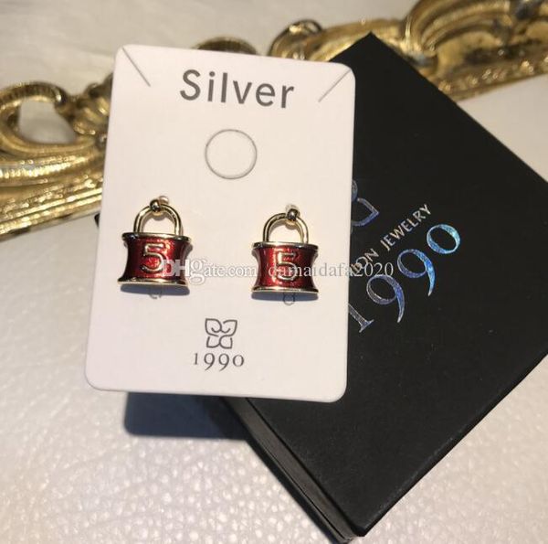 fashion 1990 jewelry high-grade temperament wild small lock number 5 exquisite light luxury double-sided earrings earrings, White
fashion 1990 jewelry high-grade temperament wild small lock number 5 exquisite light luxury double-sided earrings earrings, White