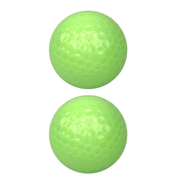 2 pieces professional golf luminous balls for dark night sports practice training
2 pieces professional golf luminous balls for dark night sports practice training