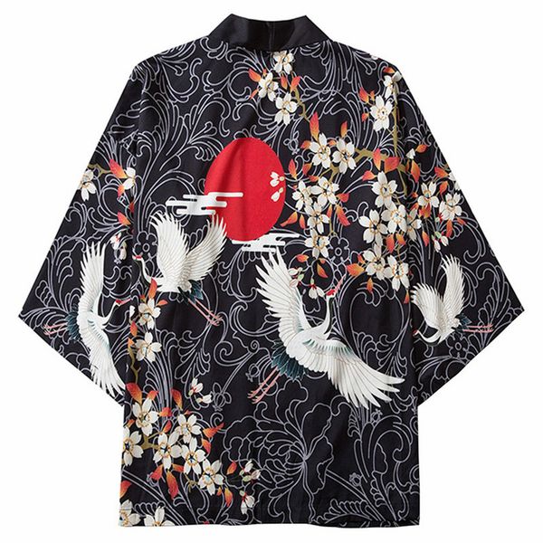 Januarysnow Japanese Kimono Jacket Floral Crane Harajuku 2020 Hip Hop Men Japan Clothing Kimono Streetwear Jacket Summer Thin Loose Style
Januarysnow Japanese Kimono Jacket Floral Crane Harajuku 2020 Hip Hop Men Japan Clothing Kimono Streetwear Jacket Summer Thin Loose Style