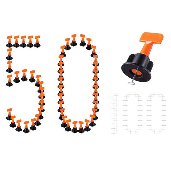 leveling system kits 50 pcs tile spacer 100 pcs, diy tiles leveler spacers with wrench, reusable flooring level tile levellers
leveling system kits 50 pcs tile spacer 100 pcs, diy tiles leveler spacers with wrench, reusable flooring level tile levellers