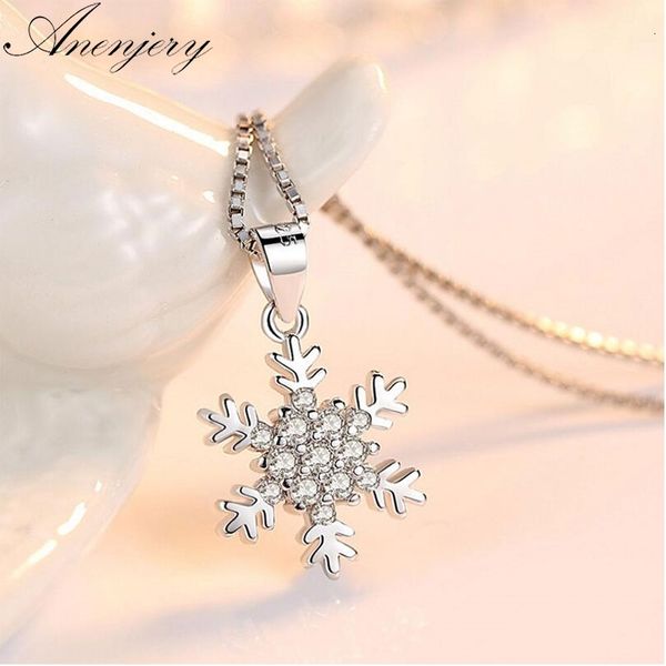 925 sterling silver necklace for women zircon snowflake necklaces & pendants chain box chain kolye
925 sterling silver necklace for women zircon snowflake necklaces & pendants chain box chain kolye