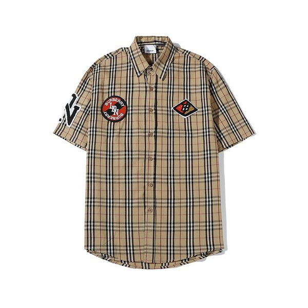 classic plaid men shirts fashion patchwork color shirt men clothes 2020 slim fit short sleeve tuxedo shirt dress casual blouse, White;black
classic plaid men shirts fashion patchwork color shirt men clothes 2020 slim fit short sleeve tuxedo shirt dress casual blouse, White;black