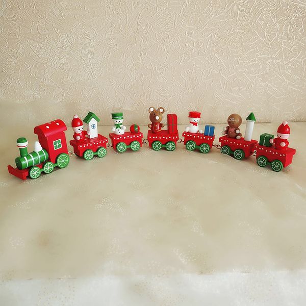 seven sections christmas train painted wood with santa/bear xmas kid toys gift ornament navidad christmas decoration for home
seven sections christmas train painted wood with santa/bear xmas kid toys gift ornament navidad christmas decoration for home