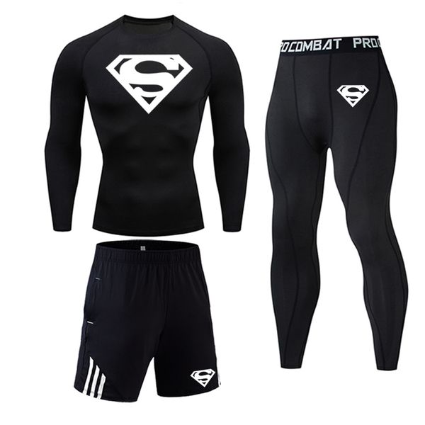 марка мужчины фитнес бег наборы одежда tracksuit набор спортивная рубашка полный quick dry компрессионные наборы, Black;blue
марка мужчины фитнес бег наборы одежда tracksuit набор спортивная рубашка полный quick dry компрессионные наборы, Black;blue