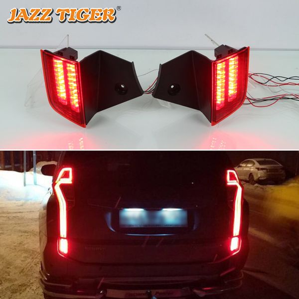 jazz tiger car led rear fog lamp brake light reflector bumper light auto decoration lamp for mitsubishi pajero sport 2016 - 2018
jazz tiger car led rear fog lamp brake light reflector bumper light auto decoration lamp for mitsubishi pajero sport 2016 - 2018