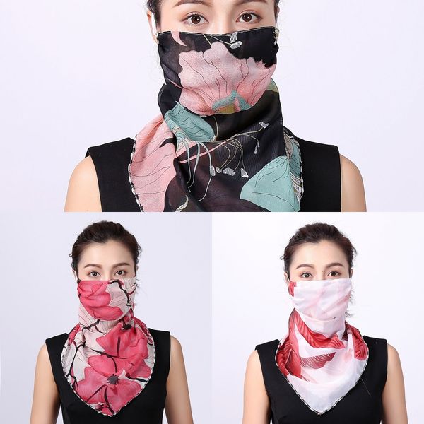 4h37e handkerchief women scarf face mask silk chiffon new masks windproof half face dust veil scarf party outdoor, Black
4h37e handkerchief women scarf face mask silk chiffon new masks windproof half face dust veil scarf party outdoor, Black