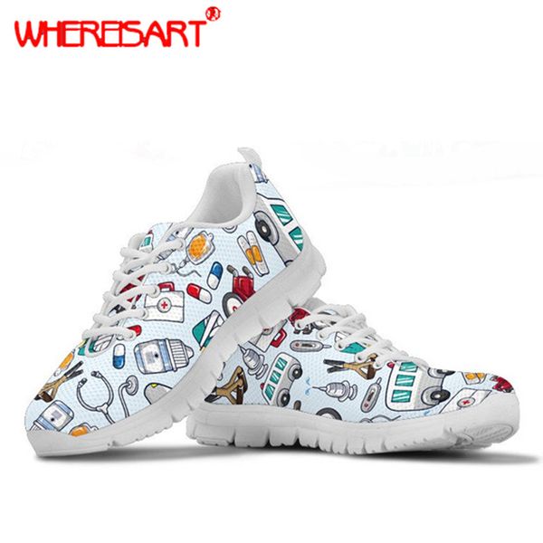 whereisart hospital women's sneakers ladies lace-up nurse flats for teenagers comfortable flat sneakers females beach mesh shoes, Black
whereisart hospital women's sneakers ladies lace-up nurse flats for teenagers comfortable flat sneakers females beach mesh shoes, Black