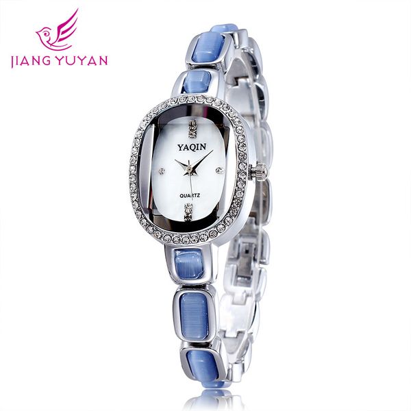 2019new fashion ladies crystal rhinestone bracelet watch stainless steel strap quartz ladies simple watch relogiofeminino, Slivery;brown
2019new fashion ladies crystal rhinestone bracelet watch stainless steel strap quartz ladies simple watch relogiofeminino, Slivery;brown