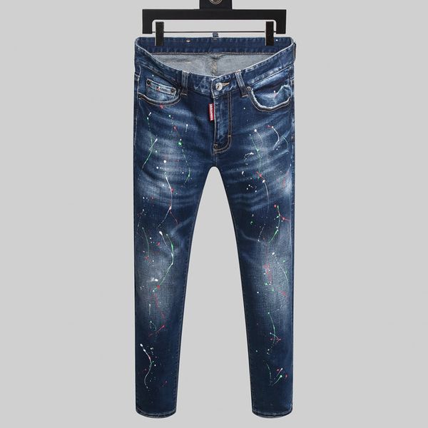 2020 new men s designer jeans d2 brand designer men denim embroidery pants fashion mens skinny jeans italy size 44-54, Blue
2020 new men s designer jeans d2 brand designer men denim embroidery pants fashion mens skinny jeans italy size 44-54, Blue
