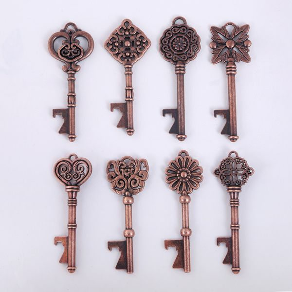 8 style key shape beer bottle opener vintage retro keychain key ring openers for bar kitchen
8 style key shape beer bottle opener vintage retro keychain key ring openers for bar kitchen