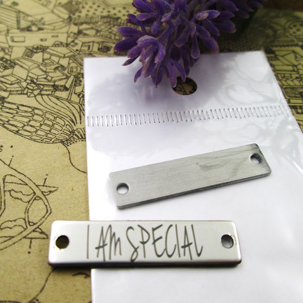 40pcs--"i am special connector"stainless steel charms more style for choosing diy charms pendants for necklace, Bronze;silver
40pcs--"i am special connector"stainless steel charms more style for choosing diy charms pendants for necklace, Bronze;silver