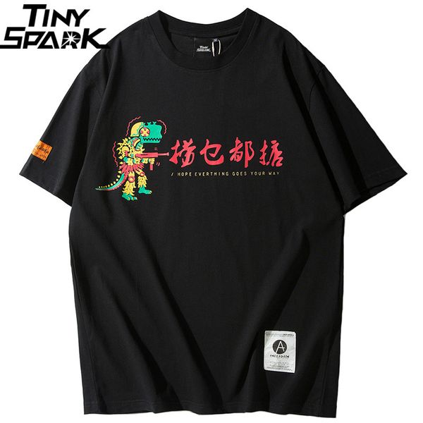 mens harajuku t shirt funny machine dinasour hip hop streetwear tshirt chinese characters 2019 summer t-shirt cotton tees, White;black
mens harajuku t shirt funny machine dinasour hip hop streetwear tshirt chinese characters 2019 summer t-shirt cotton tees, White;black