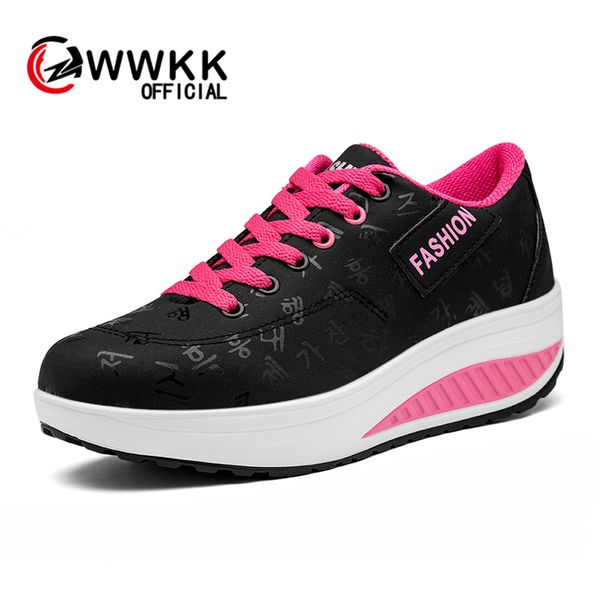 wwkk spring women flats sneakers platform shoes for women creepers shoes outdoor walking woman zapatillas mujer casual, Black
wwkk spring women flats sneakers platform shoes for women creepers shoes outdoor walking woman zapatillas mujer casual, Black