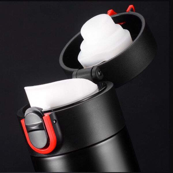 17 ounces double wall vacuum insulated stainless steel travel water bottle with flip open lid for or cold drinks
17 ounces double wall vacuum insulated stainless steel travel water bottle with flip open lid for or cold drinks