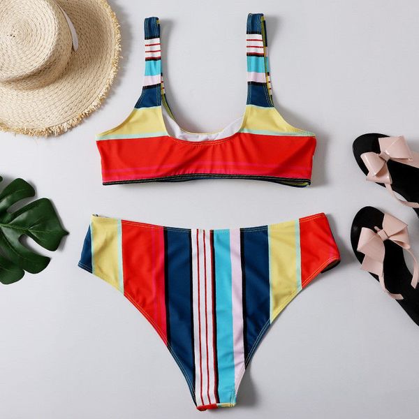 women's bikini set striped/black&white two pieces swimsuit of large size beach female plus size swimwear bathing suit l-3xl
women's bikini set striped/black&white two pieces swimsuit of large size beach female plus size swimwear bathing suit l-3xl