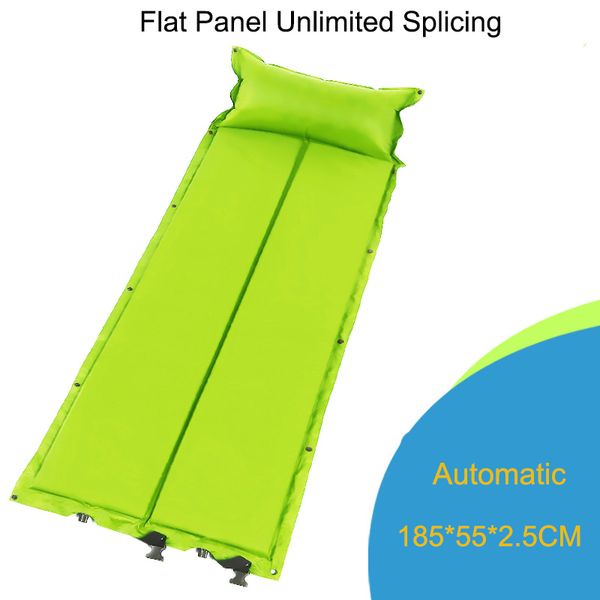 inflatable mattress with pillow camping mat automatic pad single-person thickening portable moisture-proof mat beach foldable
inflatable mattress with pillow camping mat automatic pad single-person thickening portable moisture-proof mat beach foldable