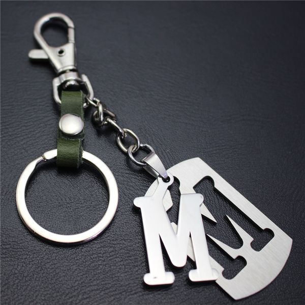 capital letter m separable stainless steel pendant leather keychains charm bag hang car keyring 26 letters series gift, Slivery;golden
capital letter m separable stainless steel pendant leather keychains charm bag hang car keyring 26 letters series gift, Slivery;golden