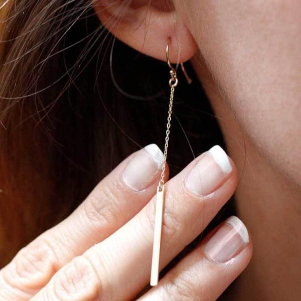 fashion long gold tassel drop earrings for women geometric metal chain ladies earrings pendants wholesale dangle earrings, Silver
fashion long gold tassel drop earrings for women geometric metal chain ladies earrings pendants wholesale dangle earrings, Silver