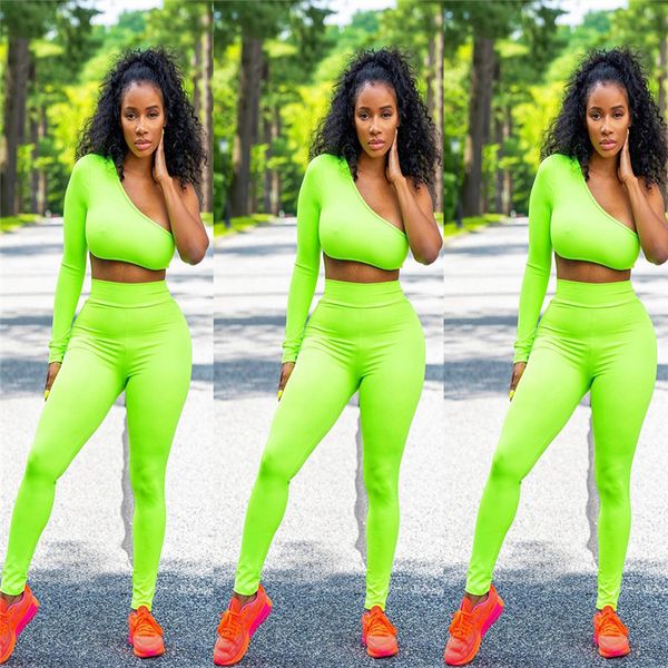 women designer two piece tracksuits fluorescent colors designer suits pullover outfits fashion casual brief womens apparel, White
women designer two piece tracksuits fluorescent colors designer suits pullover outfits fashion casual brief womens apparel, White