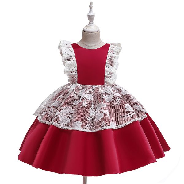 baby toddler girls pageant wedding dress princess party dresses, Red;yellow
baby toddler girls pageant wedding dress princess party dresses, Red;yellow