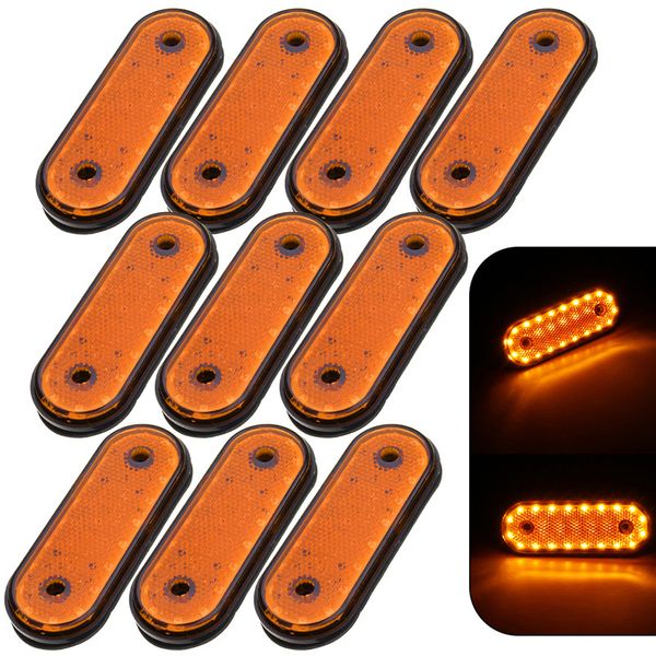 10pcs led luces de señalización lateral del coche lámpara de liquidación para 24v camión rv remolque pickup rojo amarillo blan
10pcs led luces de señalización lateral del coche lámpara de liquidación para 24v camión rv remolque pickup rojo amarillo blan