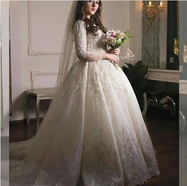 country ball gown long sleeve lace ball gown wedding dresses crystal princess modest spring wedding dresses 2019 vestito da sposa, White
country ball gown long sleeve lace ball gown wedding dresses crystal princess modest spring wedding dresses 2019 vestito da sposa, White