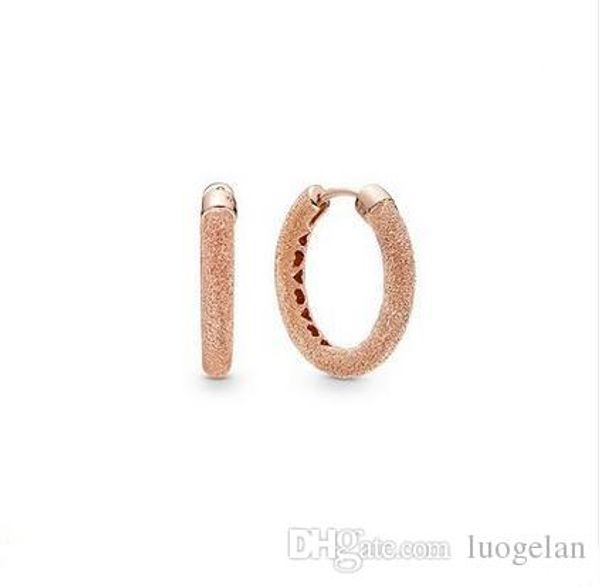 2019 spring earrings 925 sterling silver rose gold shines matte hoop earrings for women european style jewelry original fashion, Golden;silver
2019 spring earrings 925 sterling silver rose gold shines matte hoop earrings for women european style jewelry original fashion, Golden;silver