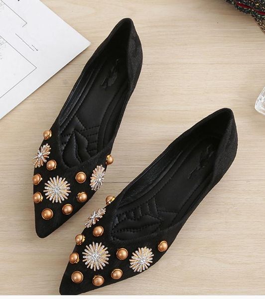 2020 spring and autumn with new style fashion flat bottom pointed end women's shoes @mqwbh678, Black
2020 spring and autumn with new style fashion flat bottom pointed end women's shoes @mqwbh678, Black