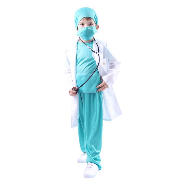 kids hospital doctor surgeon dr uniform boys girls career nurse halloween cosplay costume for children roleplay, Black;red
kids hospital doctor surgeon dr uniform boys girls career nurse halloween cosplay costume for children roleplay, Black;red
