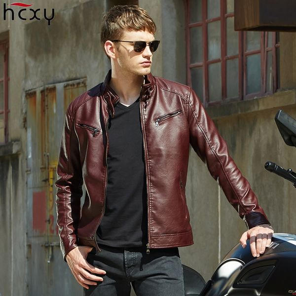 hcxy 2019 fashion men's winter motorcycle coats jackets men pu leather jacket outwear faux fur lining man warm clothes short, Black
hcxy 2019 fashion men's winter motorcycle coats jackets men pu leather jacket outwear faux fur lining man warm clothes short, Black