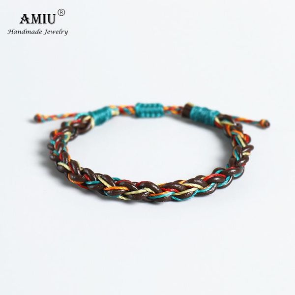 amiu handmade real leather waterproof wax thread lucky rope bracelet & bangles for women men friendship woven macrame bracelets, Golden;silver
amiu handmade real leather waterproof wax thread lucky rope bracelet & bangles for women men friendship woven macrame bracelets, Golden;silver