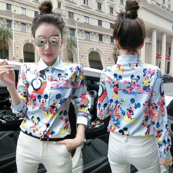 new style runway elegant shirts plus size women fashion long sleeve lapel neck printed ladies designer blouses slim office button shirts, White
new style runway elegant shirts plus size women fashion long sleeve lapel neck printed ladies designer blouses slim office button shirts, White